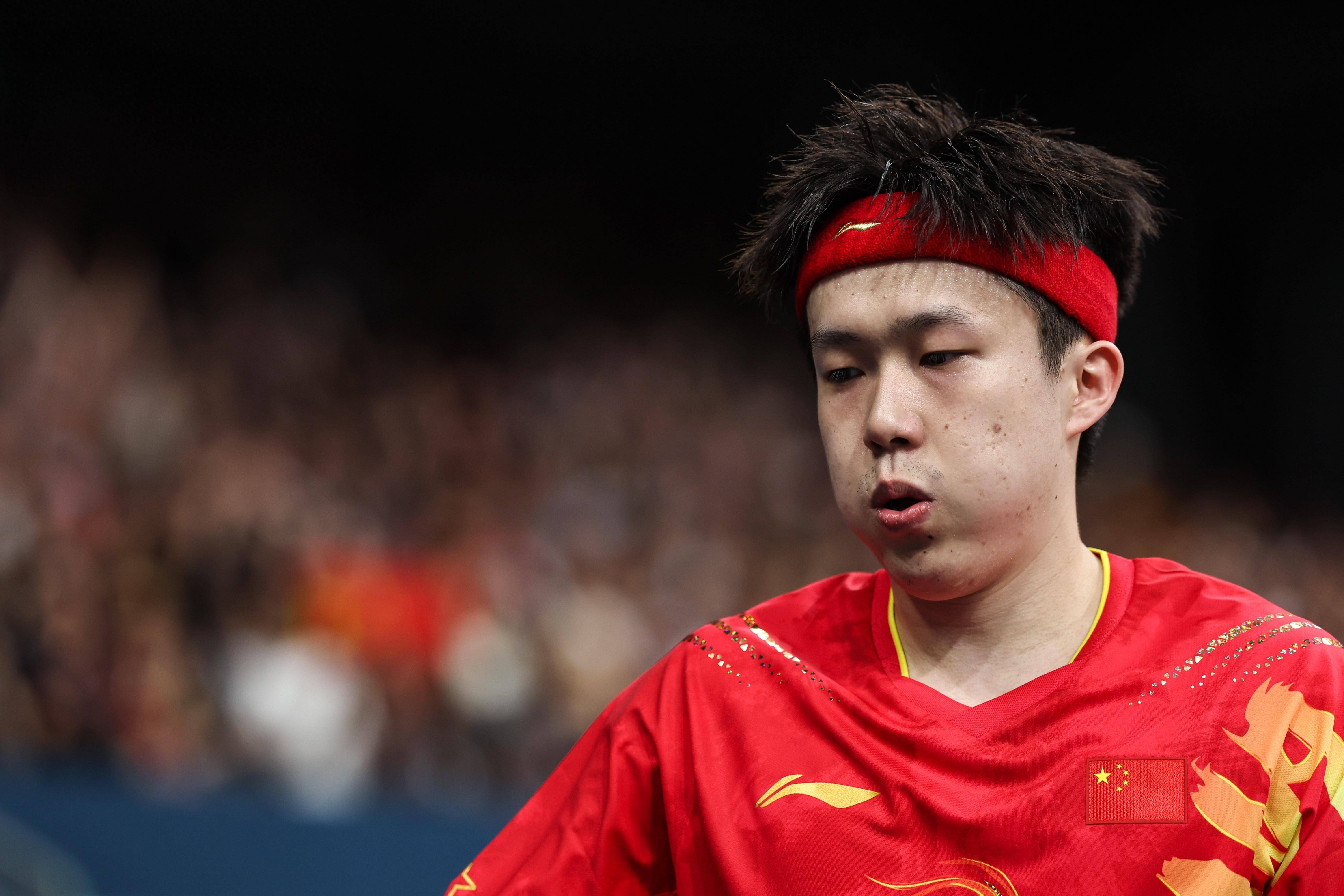 中国乒乓球队力克奥地利乒乓球队，王皓送出助攻的简单介绍