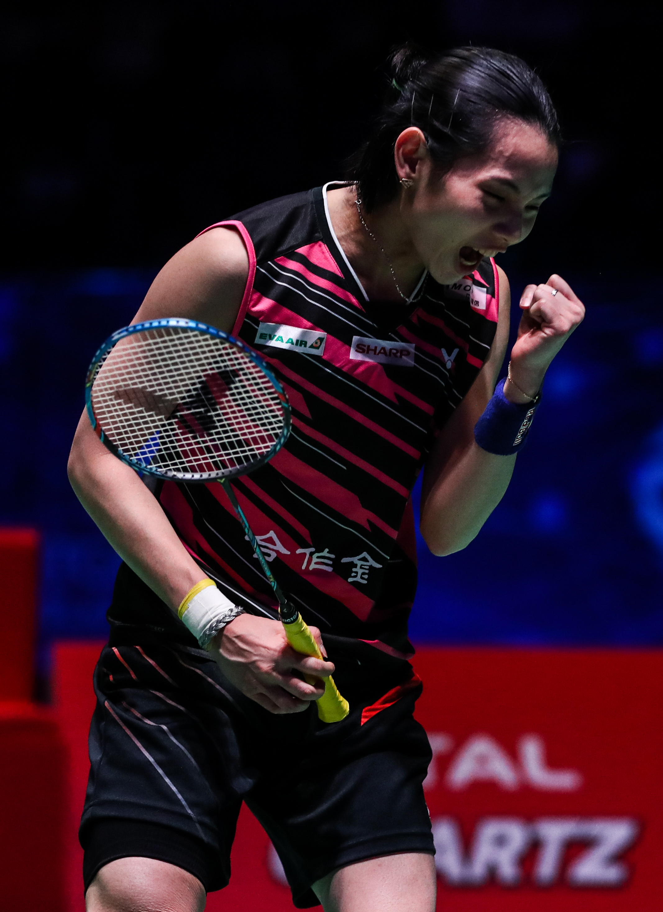 中国羽毛球队鏖战泰国羽毛球队，戴资颖惊艳世界