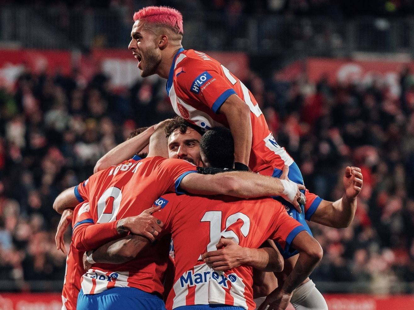 赫罗纳主场2-1逆转维戈塞尔塔